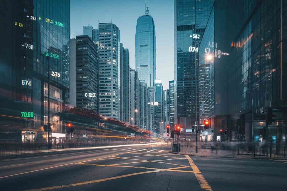 Hong Kong in rosso: Vanke crolla del 5,43% all'apertura della Borsa