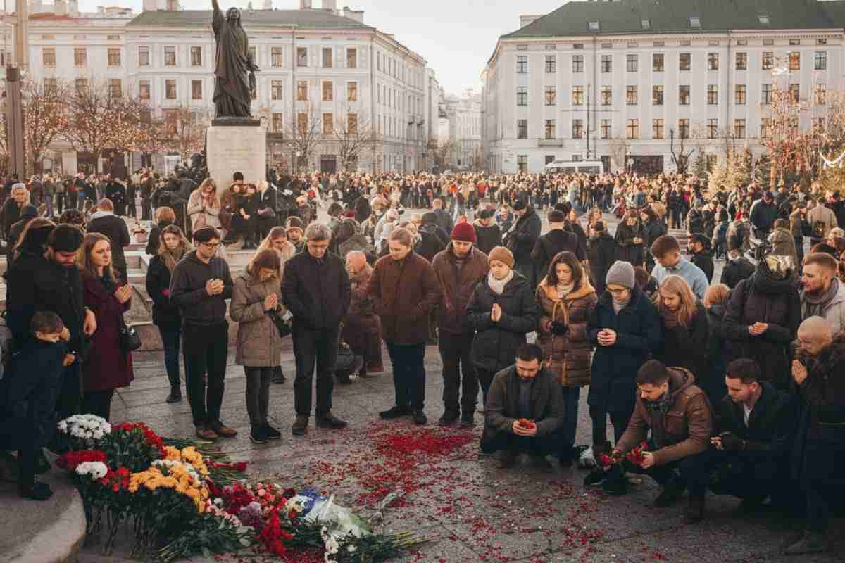 Il Papa invita all'apertura delle porte della pace per un'umanità provata