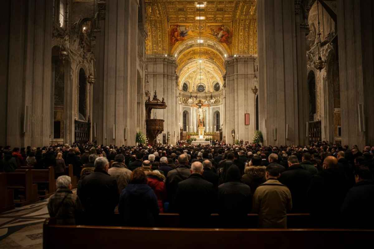Leone XIV celebra la prima messa di Natale: un pensiero alle tende di Gaza e al freddo dell'inverno