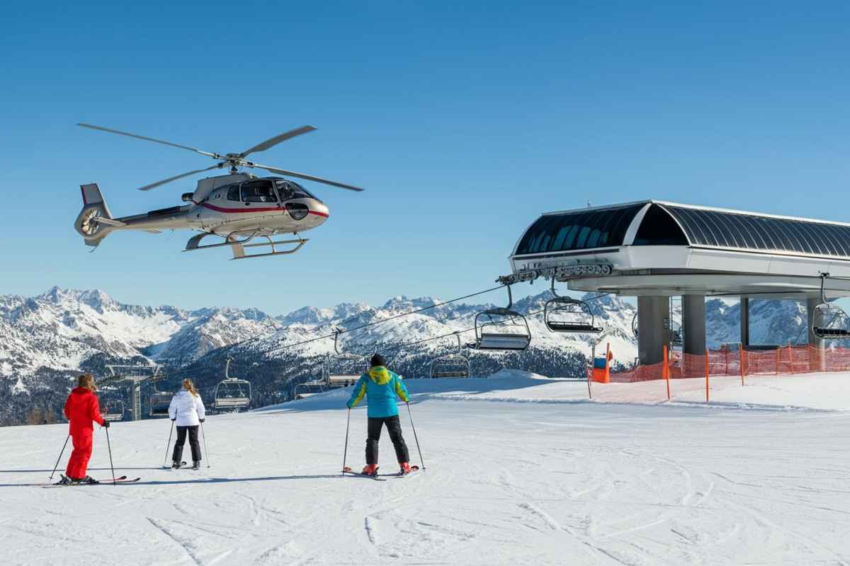 L’imprenditore Oliva torna sulle piste da sci in elicottero, ma l'Enac gli sospende la licenza di volo