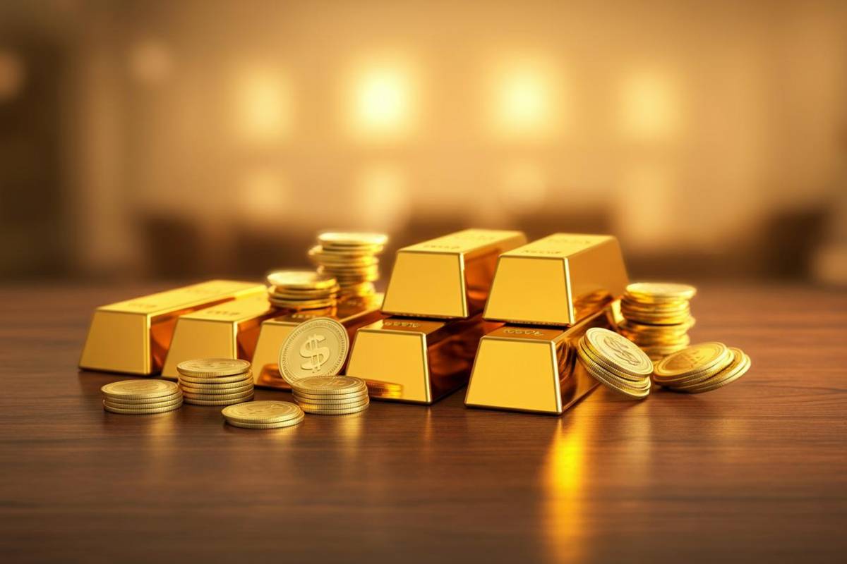 L'oro raggiunge nuove vette: il prezzo spot tocca i 4.248 dollari