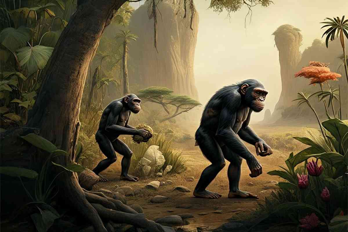 Lucy l'australopiteca e il suo sorprendente vicino di casa: un cugino preistorico!