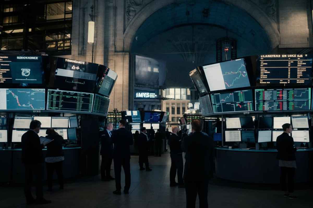 Milano in rosso: Mps affossa la Borsa con un calo dello 0,22%