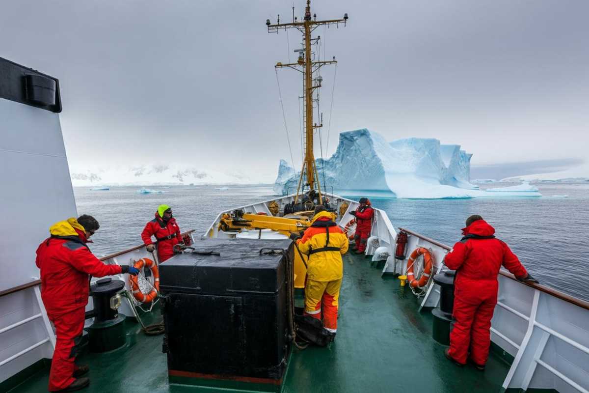 Missione scientifica della nave Laura Bassi: esplorando i misteri dell'Antartide