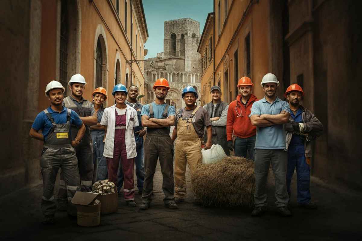 Nel 2024, quasi 4 milioni di lavoratori stranieri: un cambiamento epocale per l'Inps