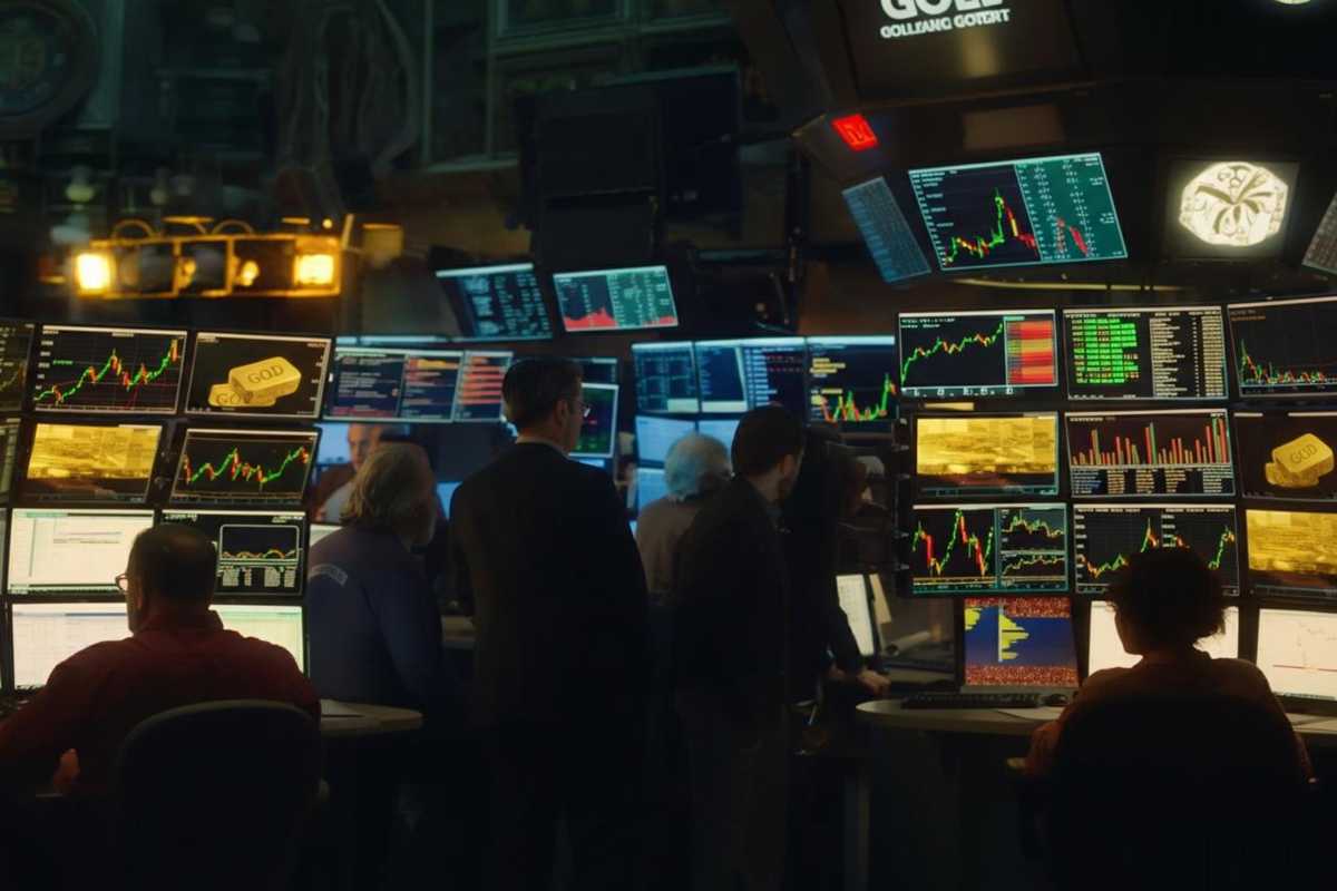 Oro in ribasso: il prezzo scende a 4.214 dollari al mercato spot