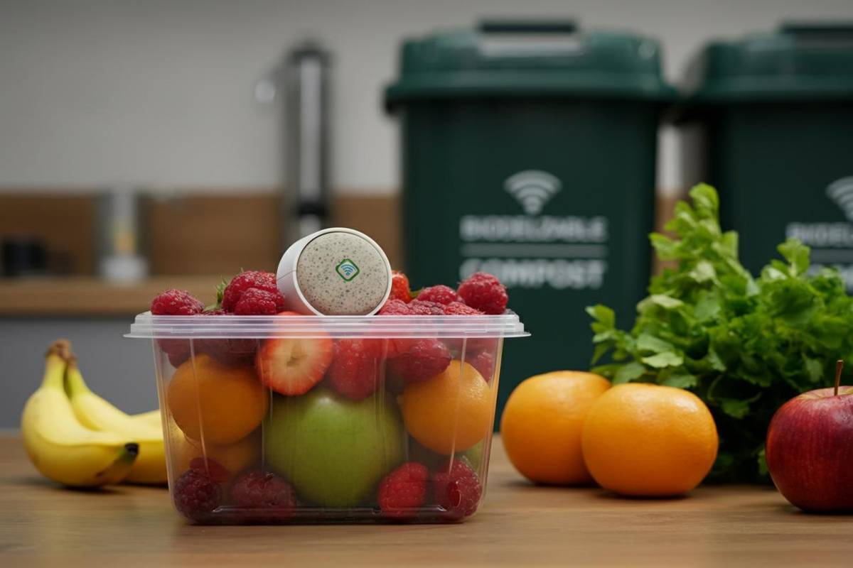 Rivoluzione verde: sensori compostabili per garantire la freschezza degli alimenti