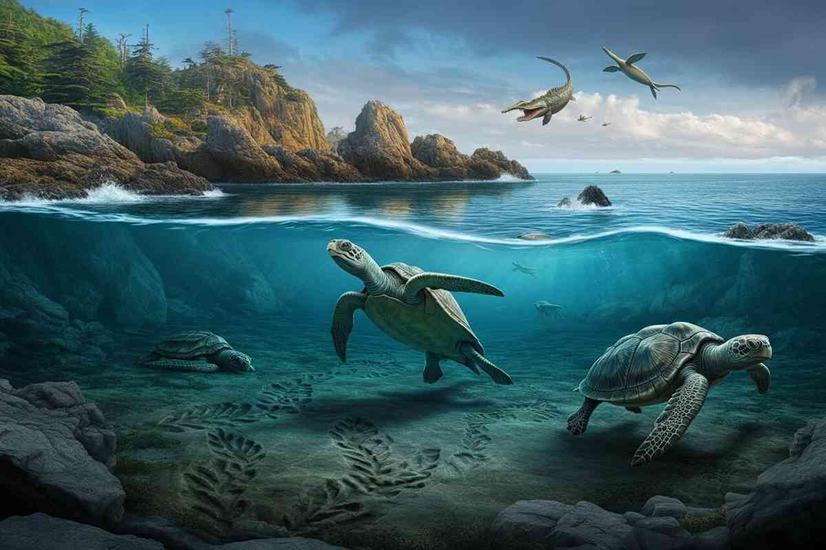 Tartarughe antiche in fuga: un mistero sul Conero dopo il terremoto