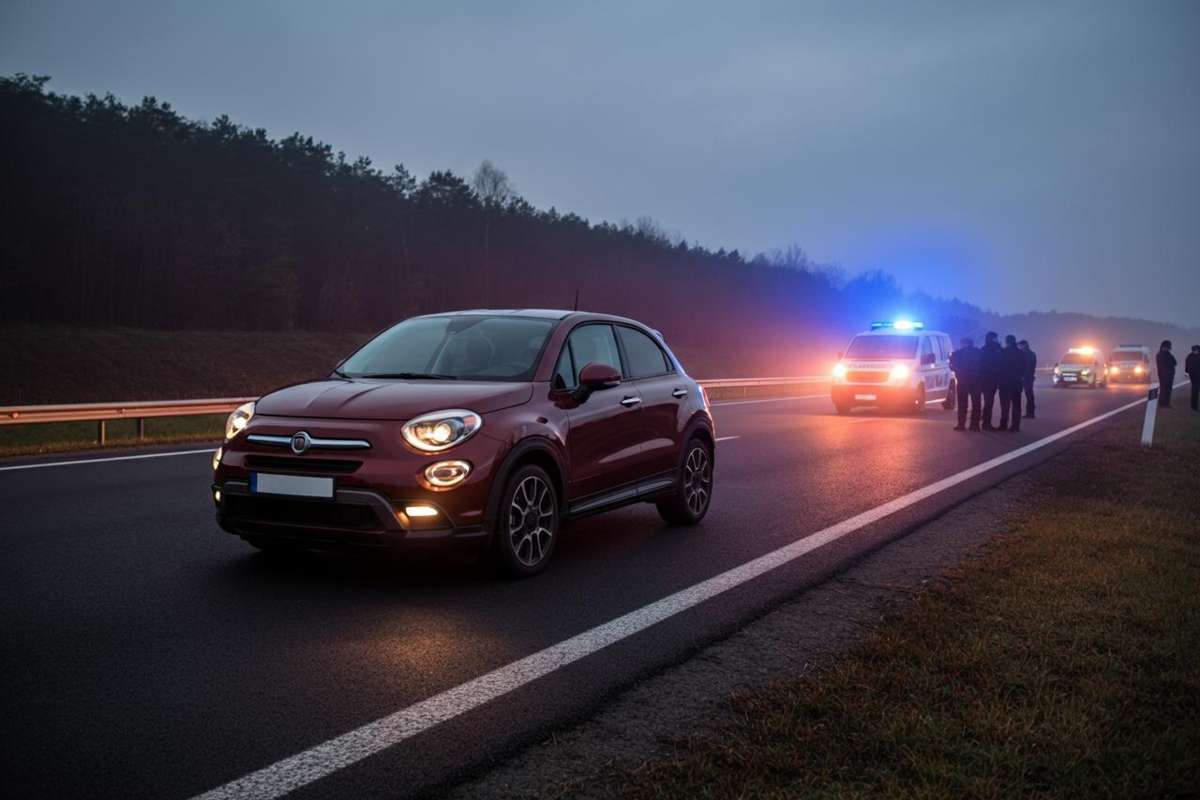 Tragedia sull’A5: neonata perde la vita in un incidente con un furgone in fuga