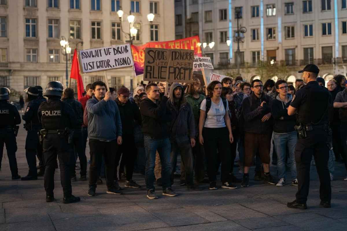 Un reporter ferito da un sasso durante la manifestazione Pro-Pal a Udine: un episodio scioccante