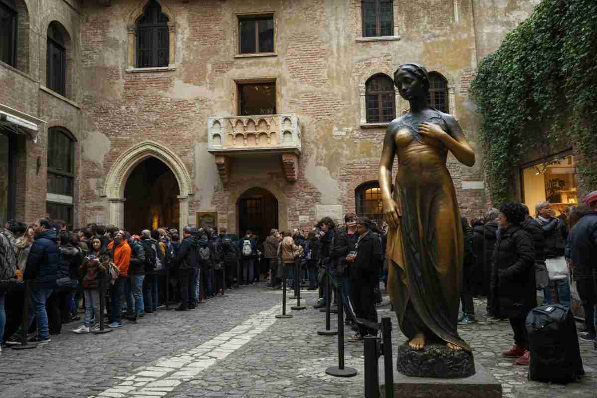 Verona: la tassa sugli innamorati trasforma la città di Giulietta in un caos turistico