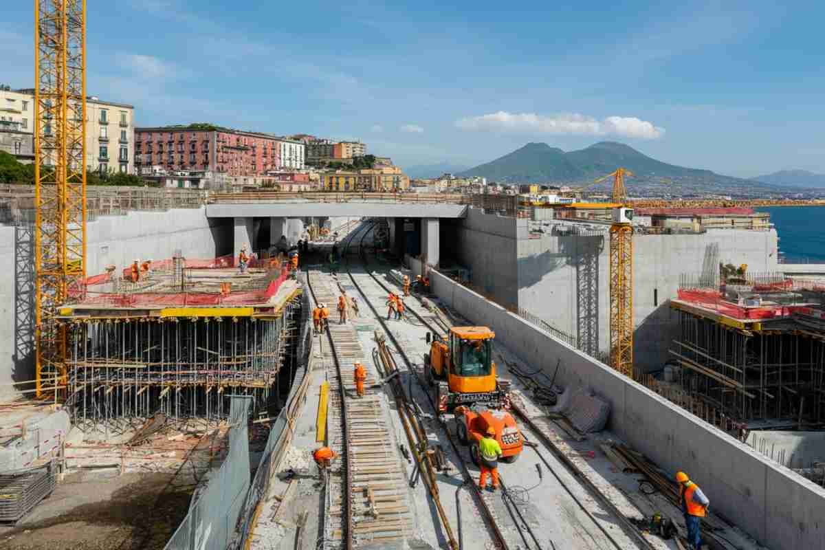 Webuild si aggiudica un contratto da 660 milioni per la nuova linea 10 della metro di Napoli