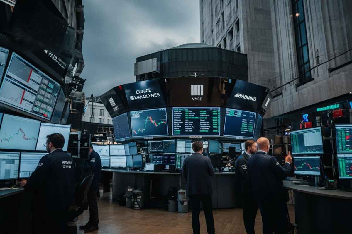 Borsa europea in calo: l'attenzione si sposta sul contesto geopolitico