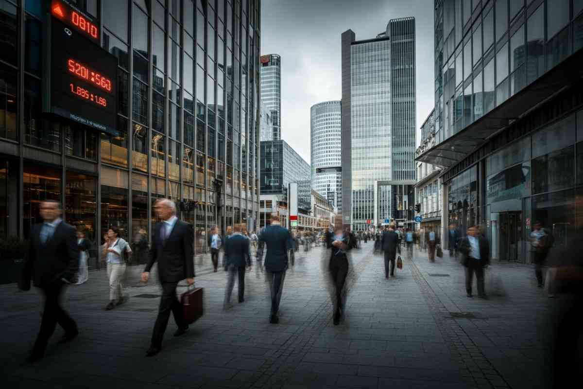 Borsa europea in ribasso: Milano cede lo 0,6% dopo il tonfo di Wall Street