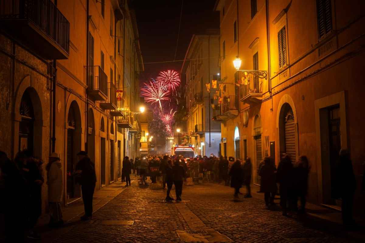 Capodanno da incubo: Andrea Buzzi tra fughe e rischi per la vista a Napoli