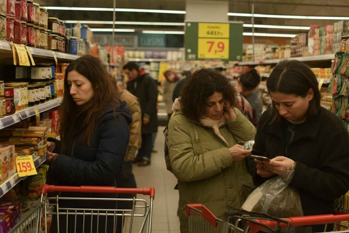 Codacons: l'impennata della spesa alimentare costa 1.900 euro a famiglia