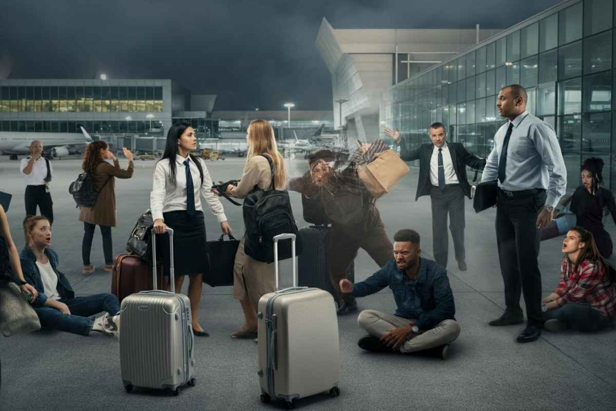 Dirottaggio a Brindisi: passeggeri in rivolta bloccano la pista dopo voli diretti a Tirana