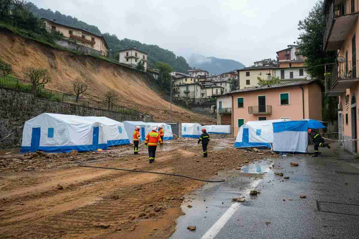 Frana a Niscemi: 500 residenti evacuati e una comunità sempre più isolata