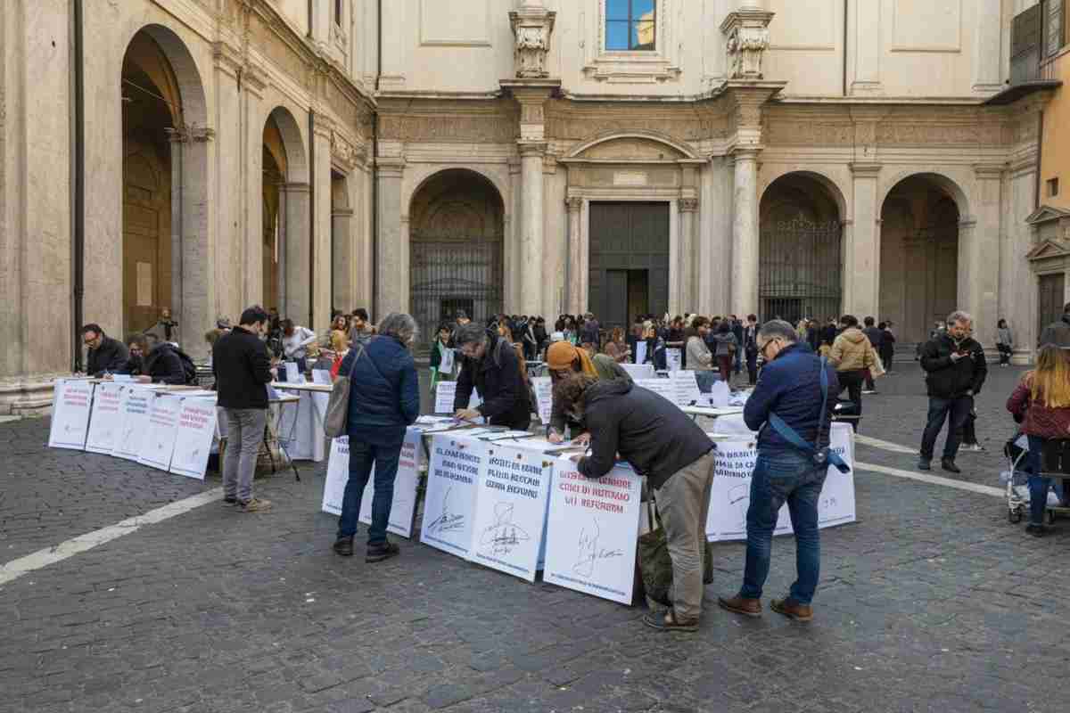 Il ricorso al Tar: il comitato firme per il referendum in azione