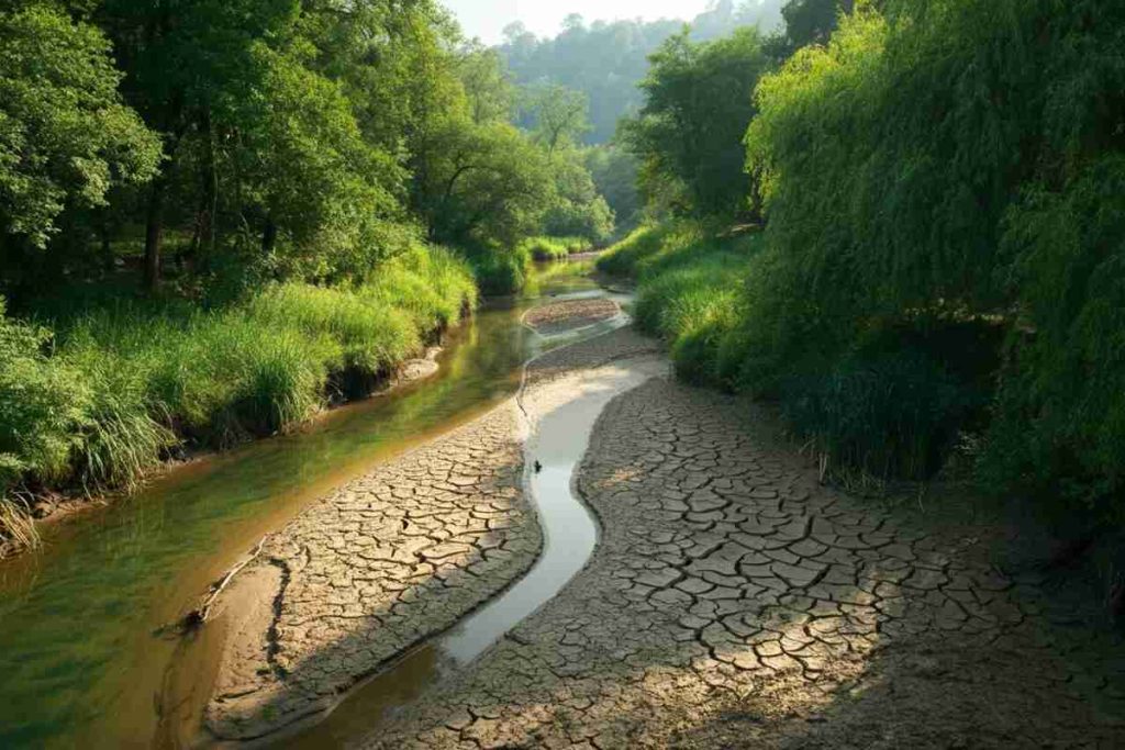 L'80% dei fiumi si ferma: una crisi silenziosa che ci riguarda tutti