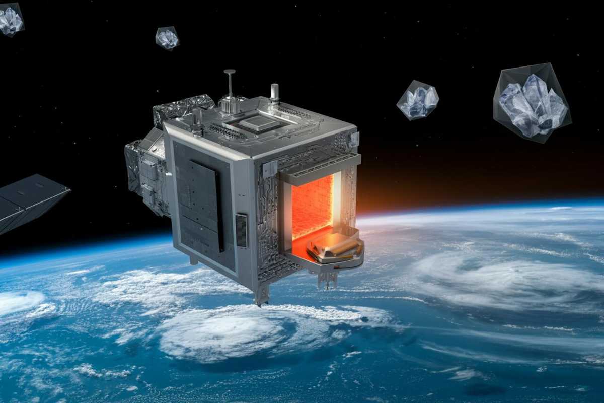 La rivoluzione spaziale: inaugurata la prima fabbrica di semiconduttori nell'orbita terrestre