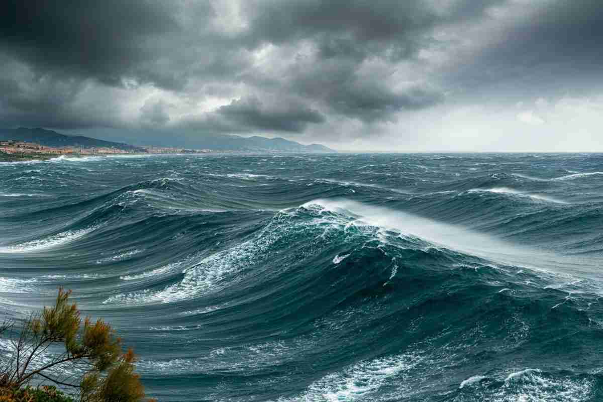 La tempesta Harry lascia il segno sul mar Tirreno: i satelliti svelano la sua forza