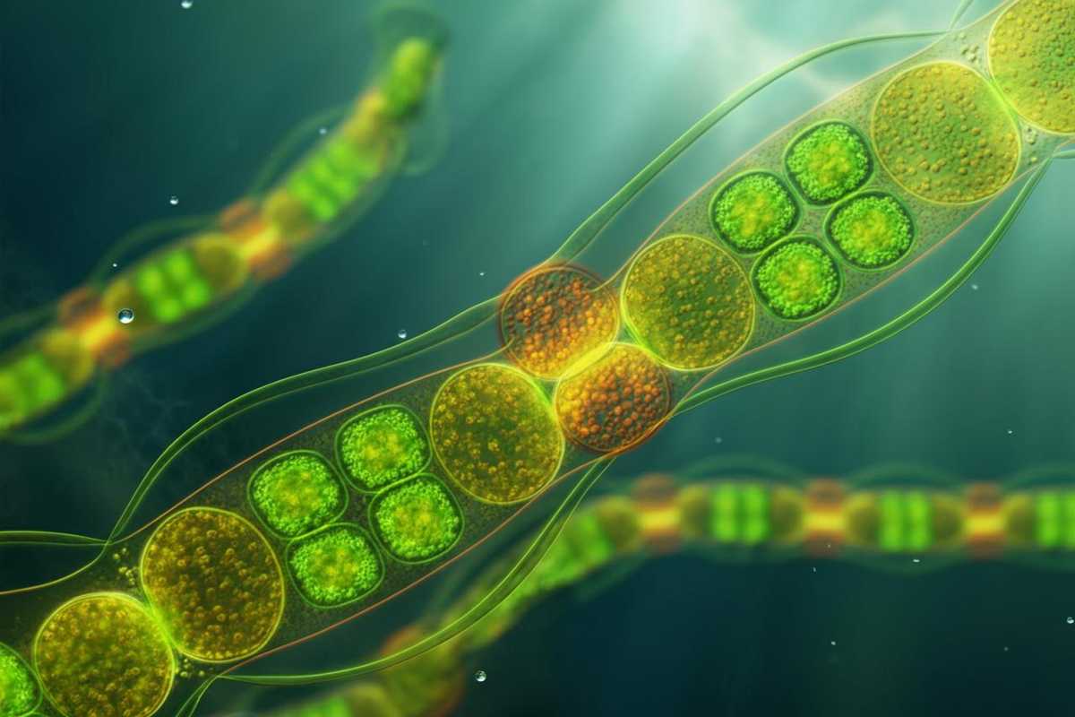 L'alga unicellulare che sfrutta la luce invisibile per la fotosintesi