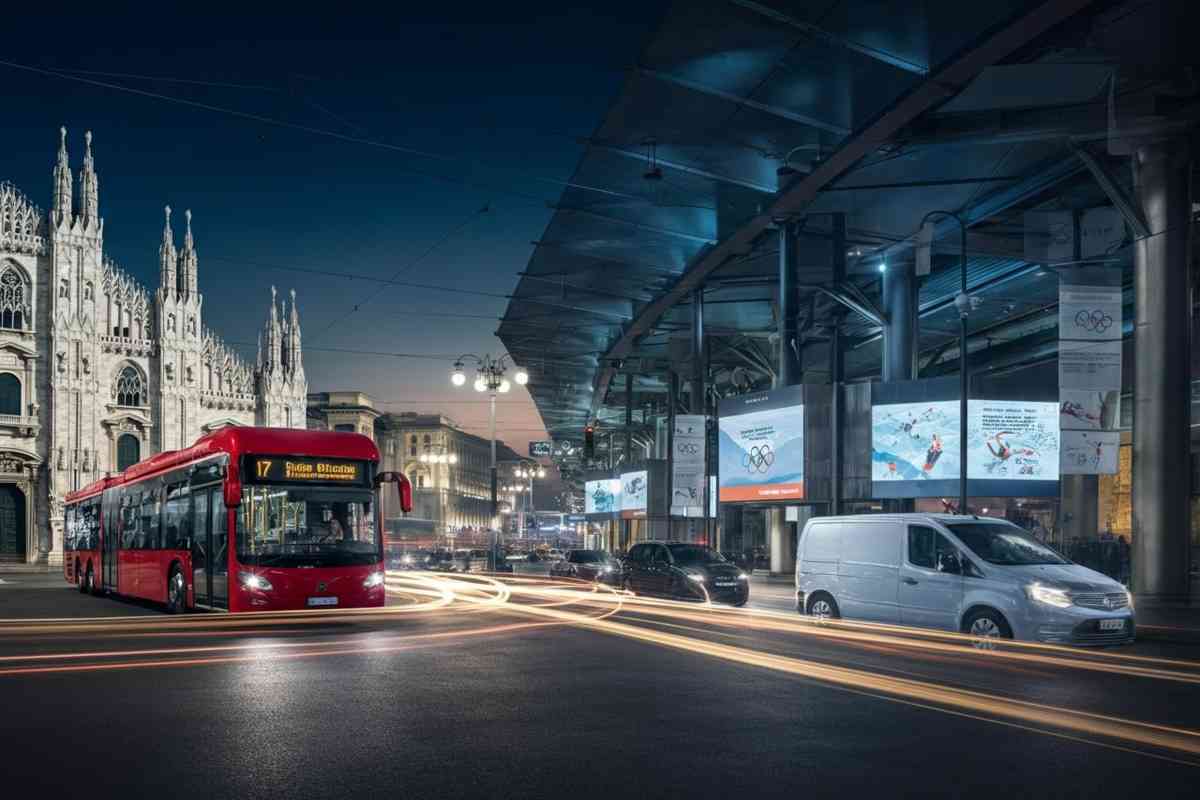 Milano-Cortina: il boom di Uber durante la settimana di apertura, oltre 90% di corse in più a Milano