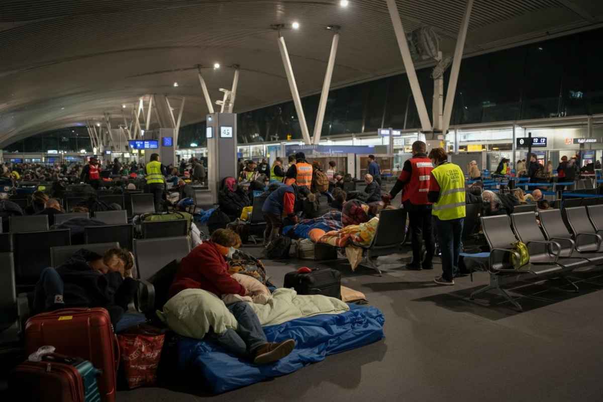 Orio al Serio paralizzato: migliaia di passeggeri bloccati per un guasto al sistema di avvicinamento voli