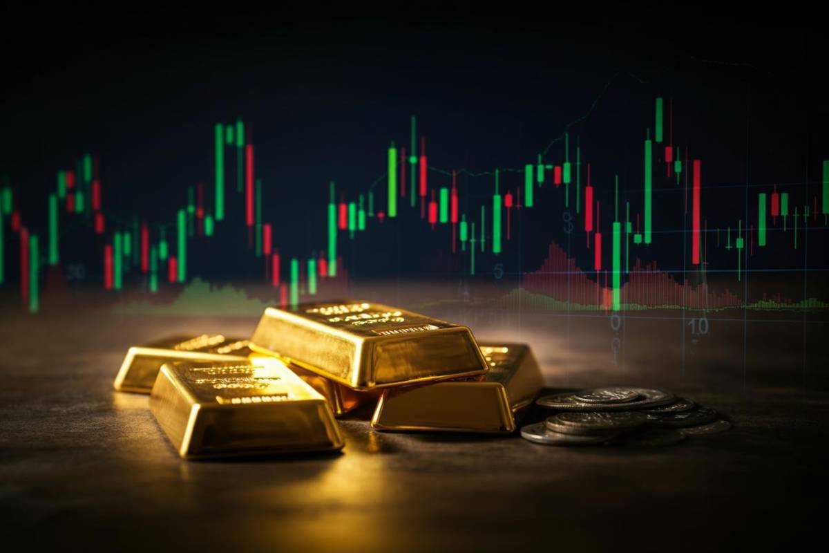 Oro in calo: il prezzo scende a 4.448,18 dollari l'oncia