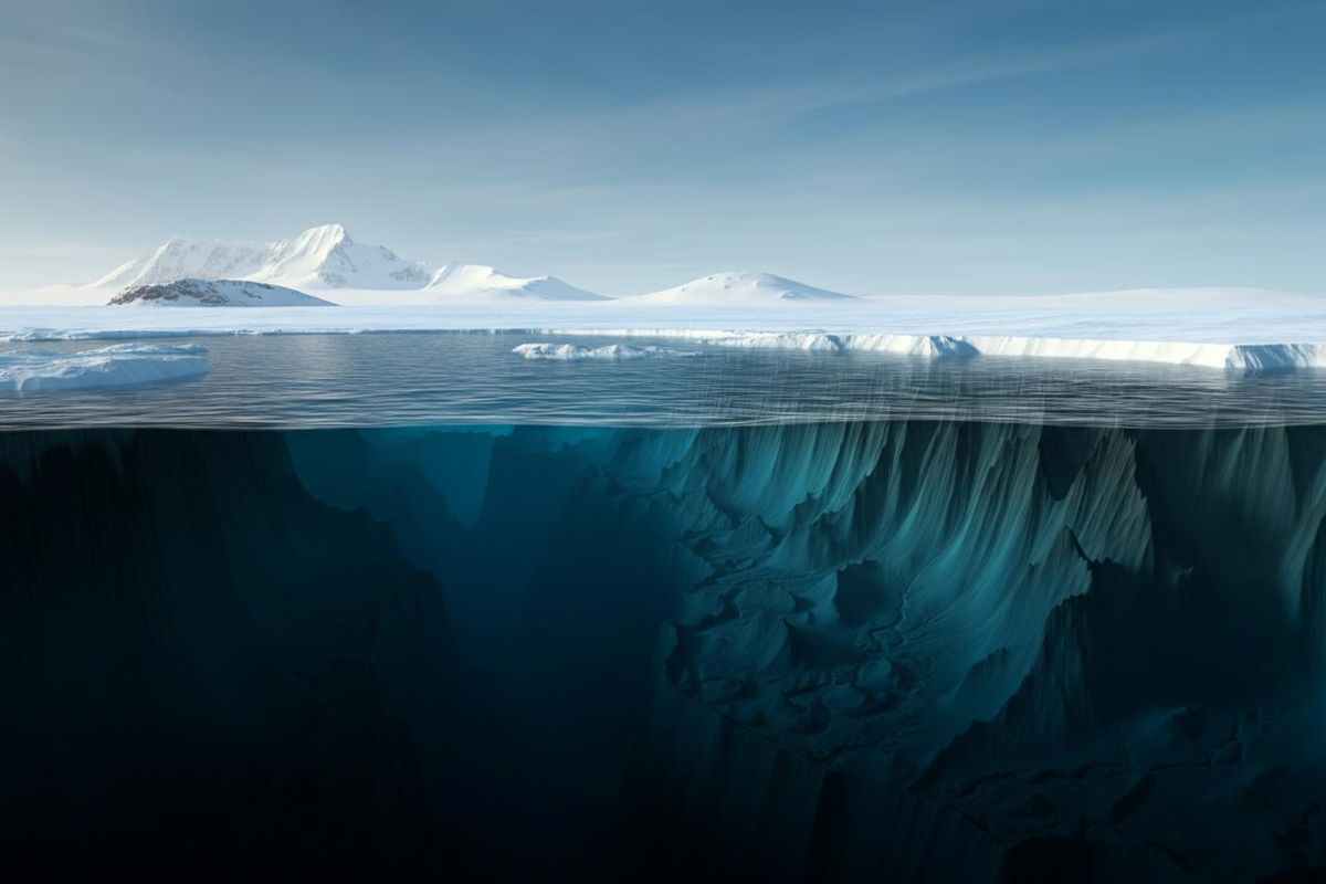 Scopri i paesaggi segreti dell'Antartide sotto i ghiacci
