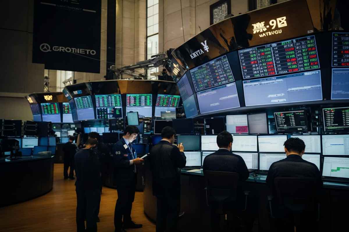 Tokyo in calo: la borsa apre con un ribasso dello 0,58%