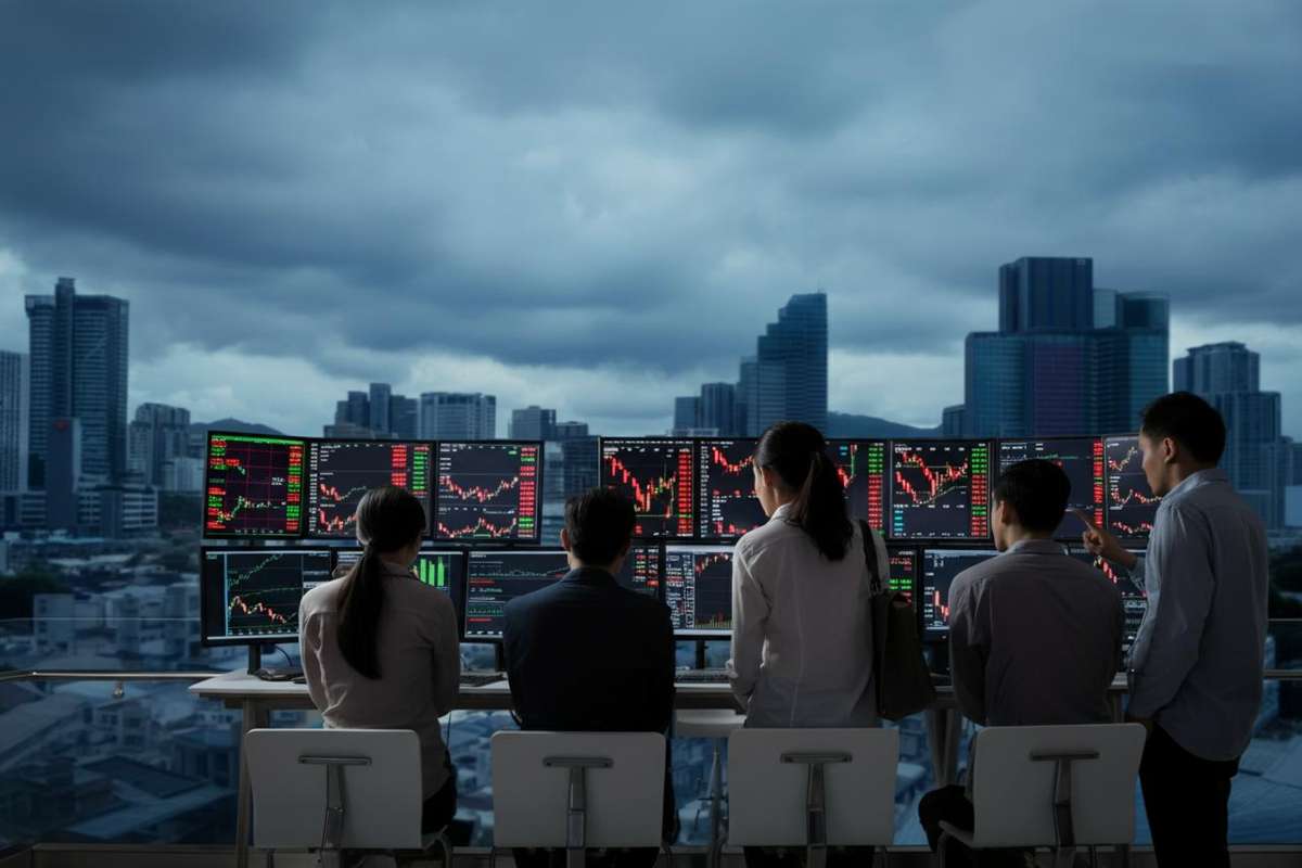 Borsa asiatica in ribasso: crescono le preoccupazioni per l'intelligenza artificiale