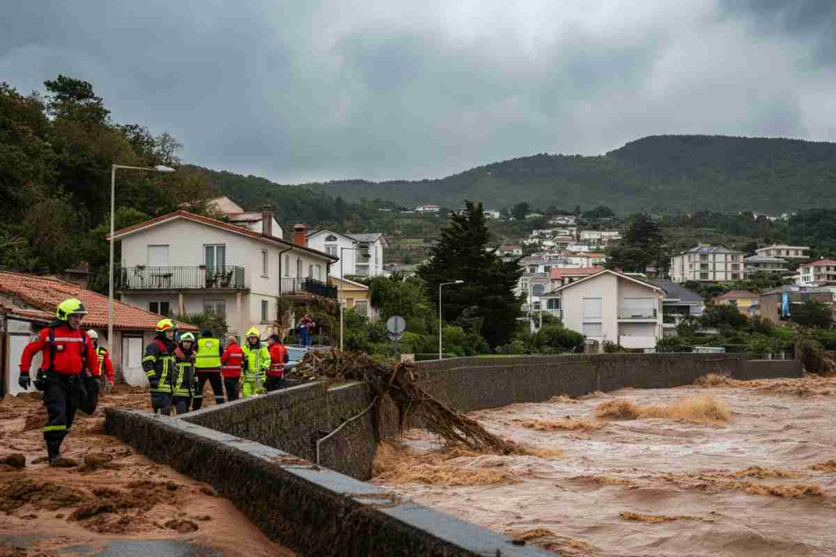 Calabria in crisi: fiumi esondati nel cosentino isolano famiglie e frana strade