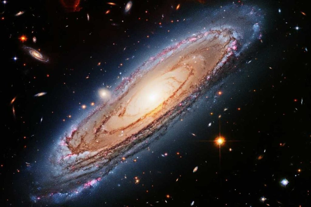 Il telescopio Webb svela i segreti di una galassia antichissima