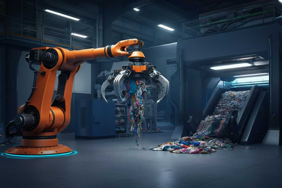 Innovazione sostenibile: il progetto europeo FlexCycle introduce robot per il riciclo di tessuti e cavi