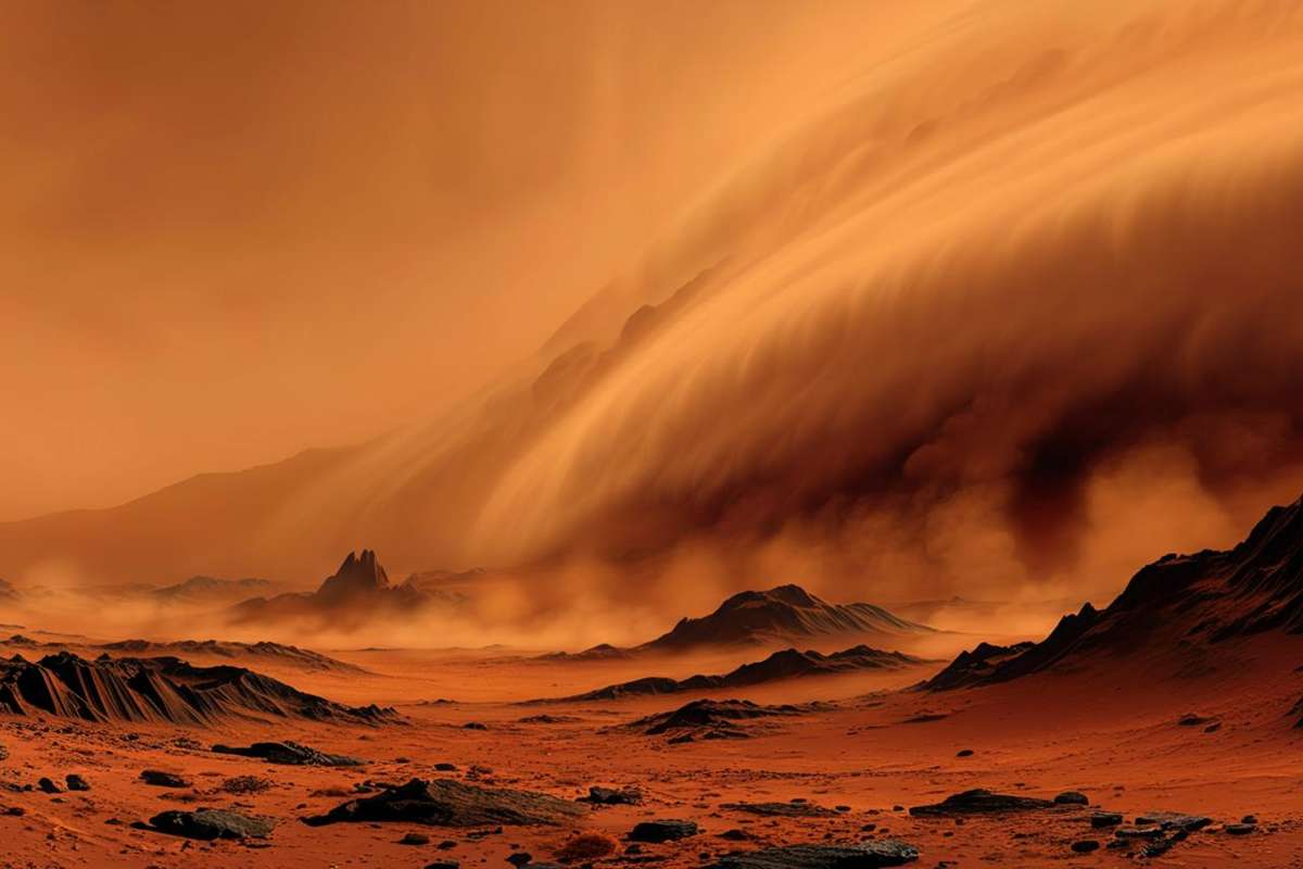 Marte e il mistero dell'acqua: una super tempesta di polvere svela il segreto