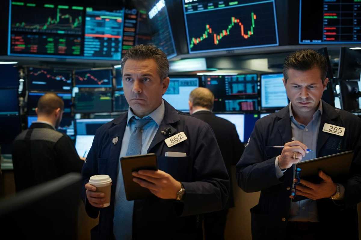 Milano in rosso: l'Europa frena in attesa dell'apertura di Wall Street