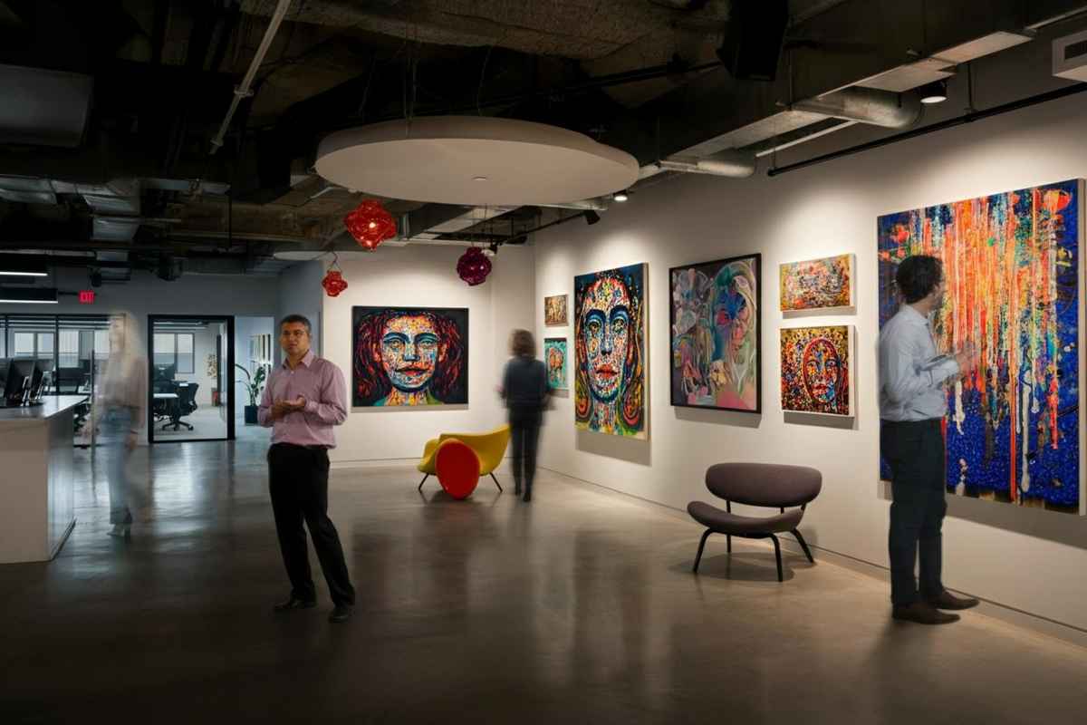 Quando l'arte incontra l'azienda: trasformare spazi corporate in musei viventi