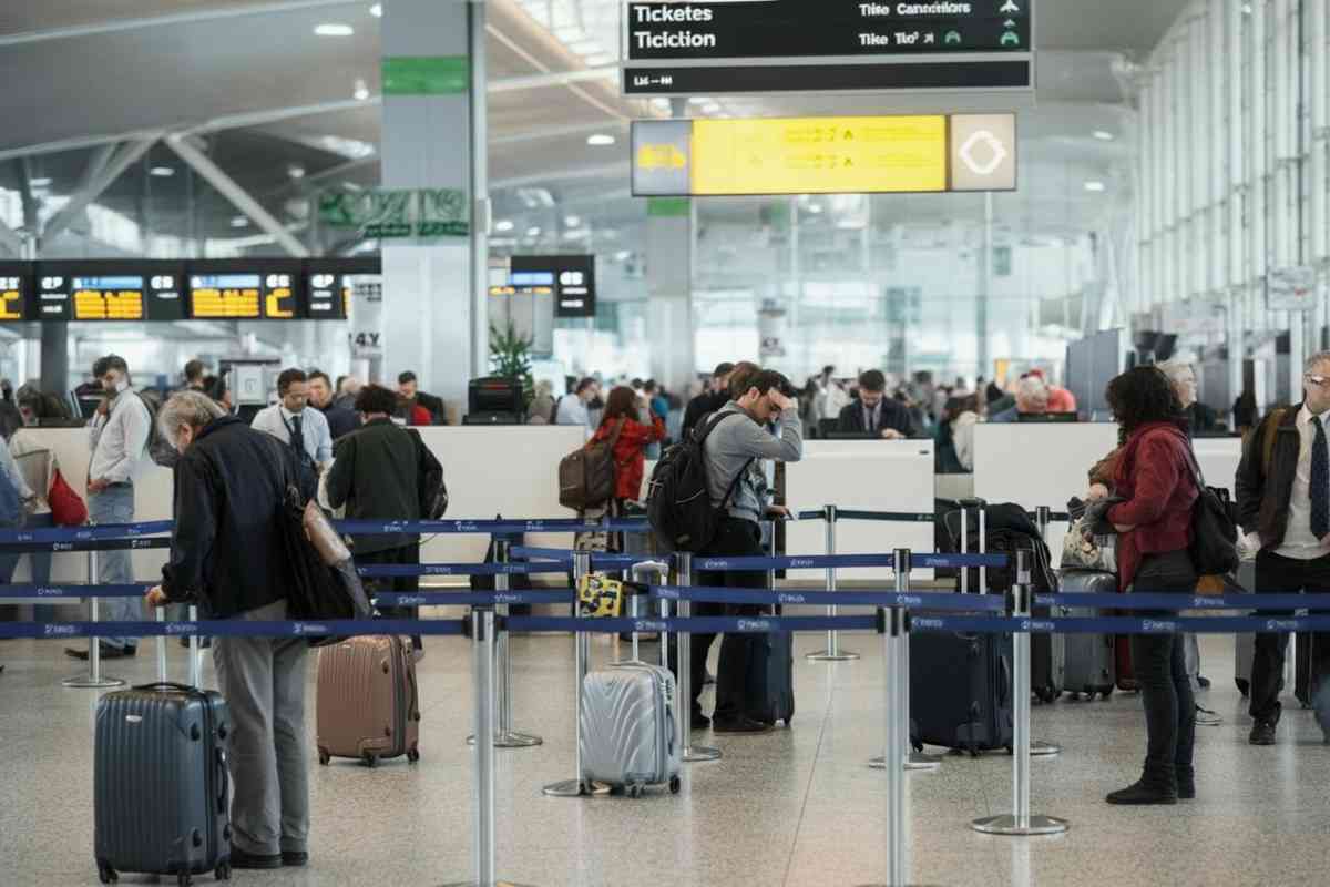 Sciopero del trasporto aereo: il 55% dei voli Ita annullati oggi