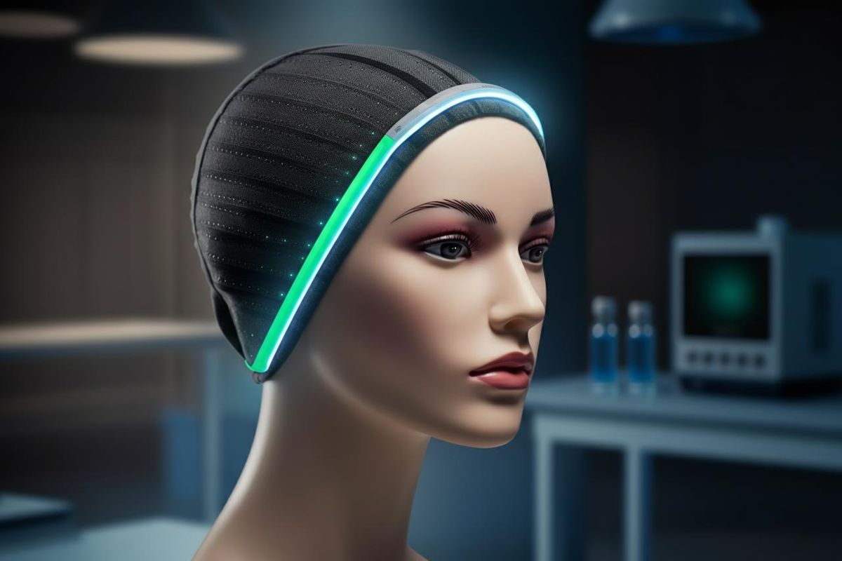 Scopri il cappello innovativo che combatte la calvizie con la luce!
