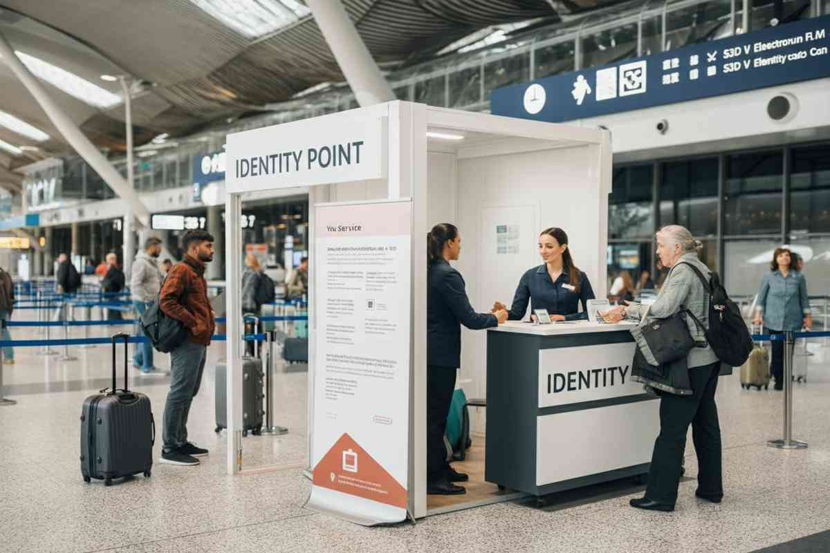Scopri l'Identity Point: la nuova frontiera della carta d'identità elettronica all'aeroporto di Roma Fiumicino