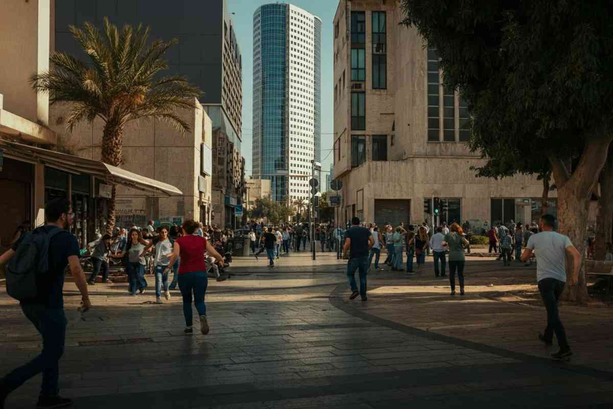 Tel Aviv sotto attacco: esplosioni e sirene in città