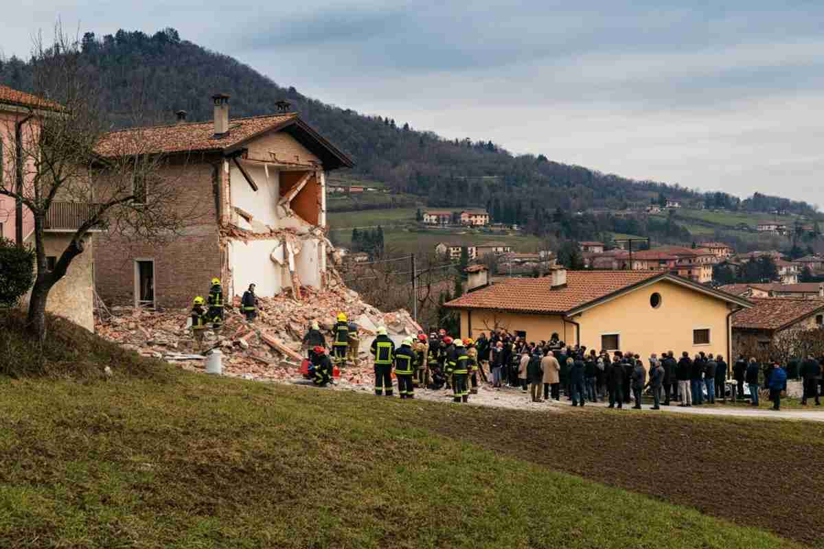 Tragedia nel Veronese: esplosione devasta palazzina e un uomo perde la vita