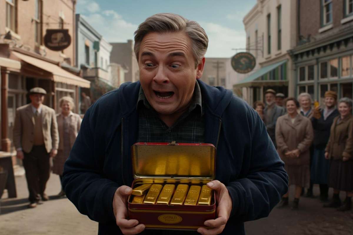 Un 57enne in cerca dei venti lingotti d'oro da 120mila euro buttati per errore nella spazzatura a Lecce