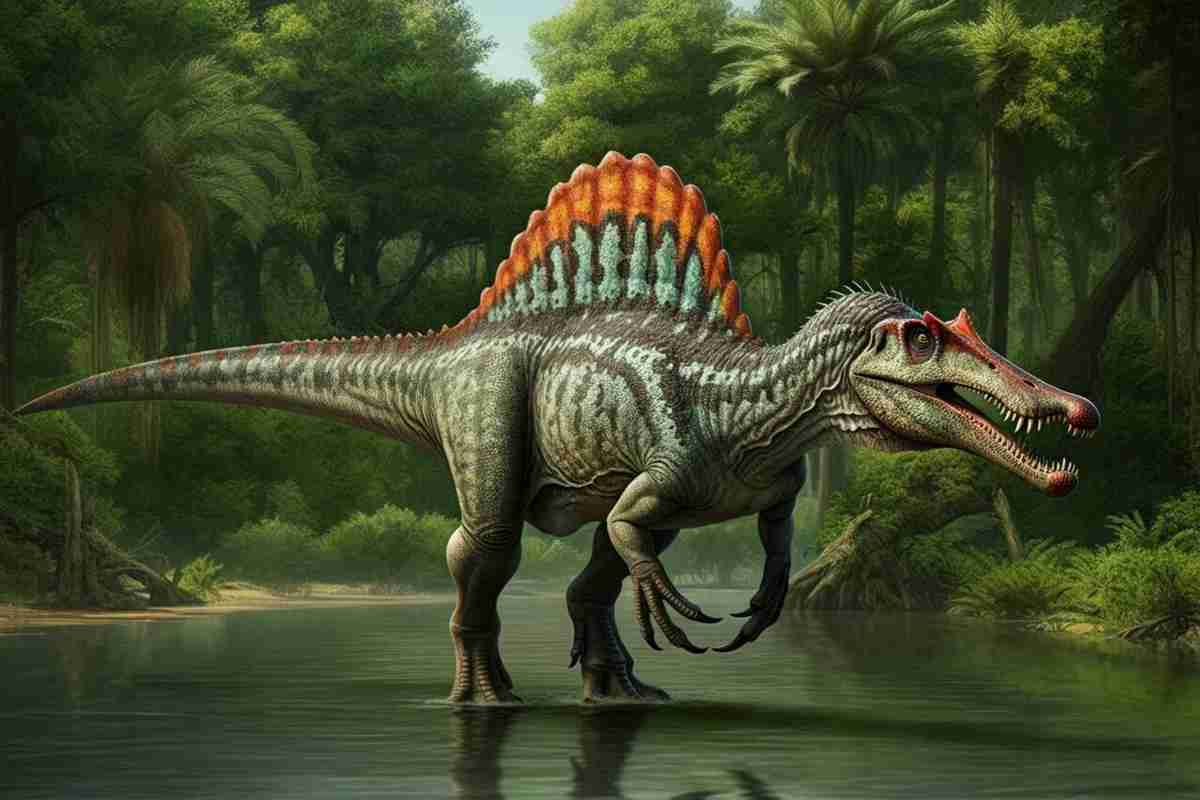 Un affascinante spinosauro con cresta a forma di scimitarra: una nuova scoperta nel mondo dei dinosauri