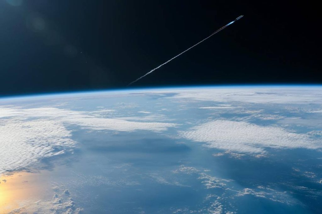 Un razzo di SpaceX provoca un sorprendente picco di litio nell'atmosfera