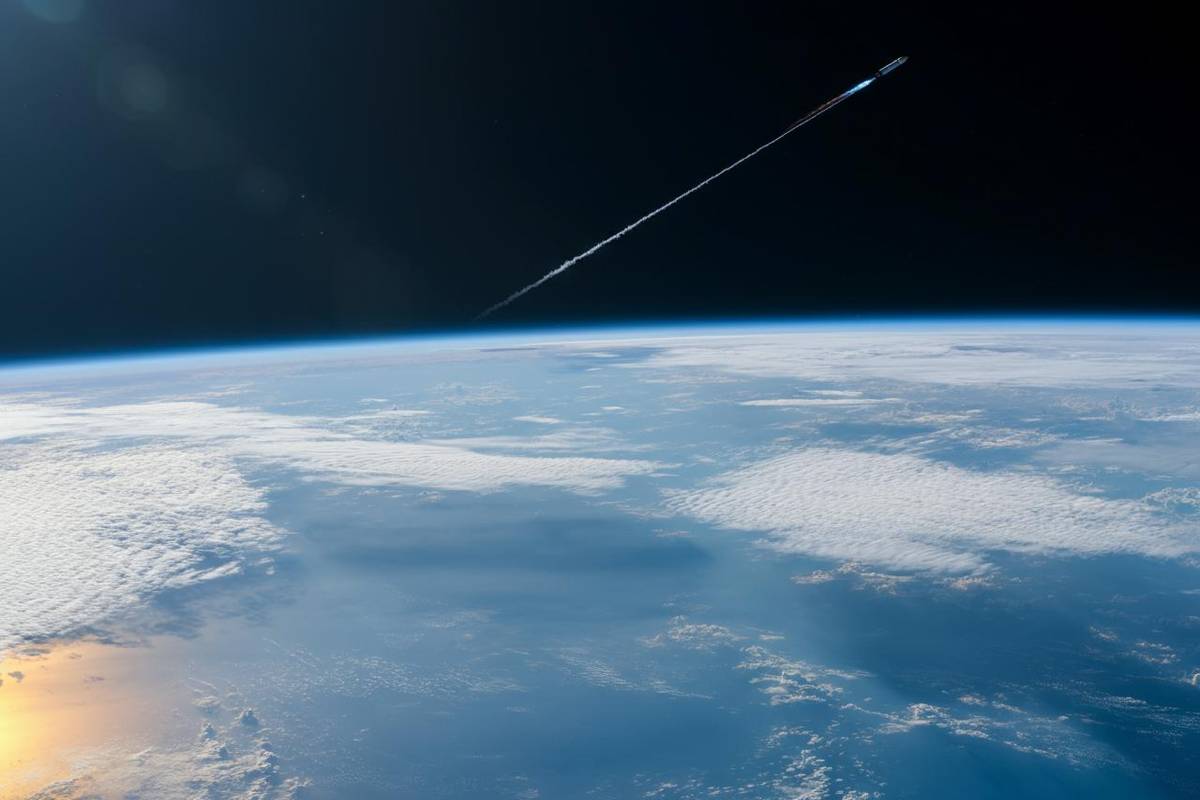 Un razzo di SpaceX provoca un sorprendente picco di litio nell'atmosfera