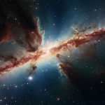 Un'enorme nube di molecole nel cuore della Via Lattea