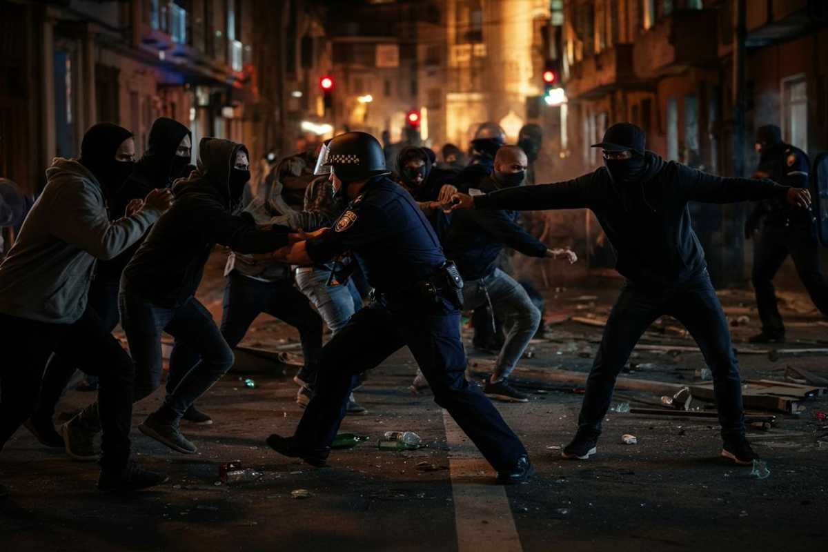 Violenza al corteo Askatasuna: un poliziotto aggredito, Meloni denuncia l'attacco allo Stato – Il video